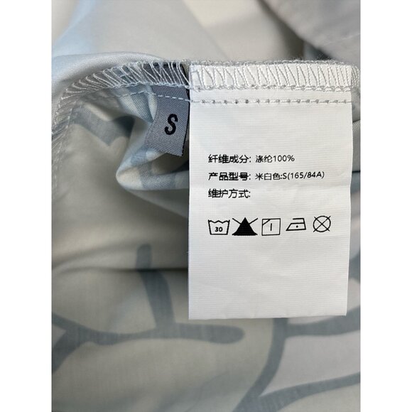 Empty Reference Womens Long Sleeve Button-Up Shirt With Graphic Floral Print - Picture 4 of 7